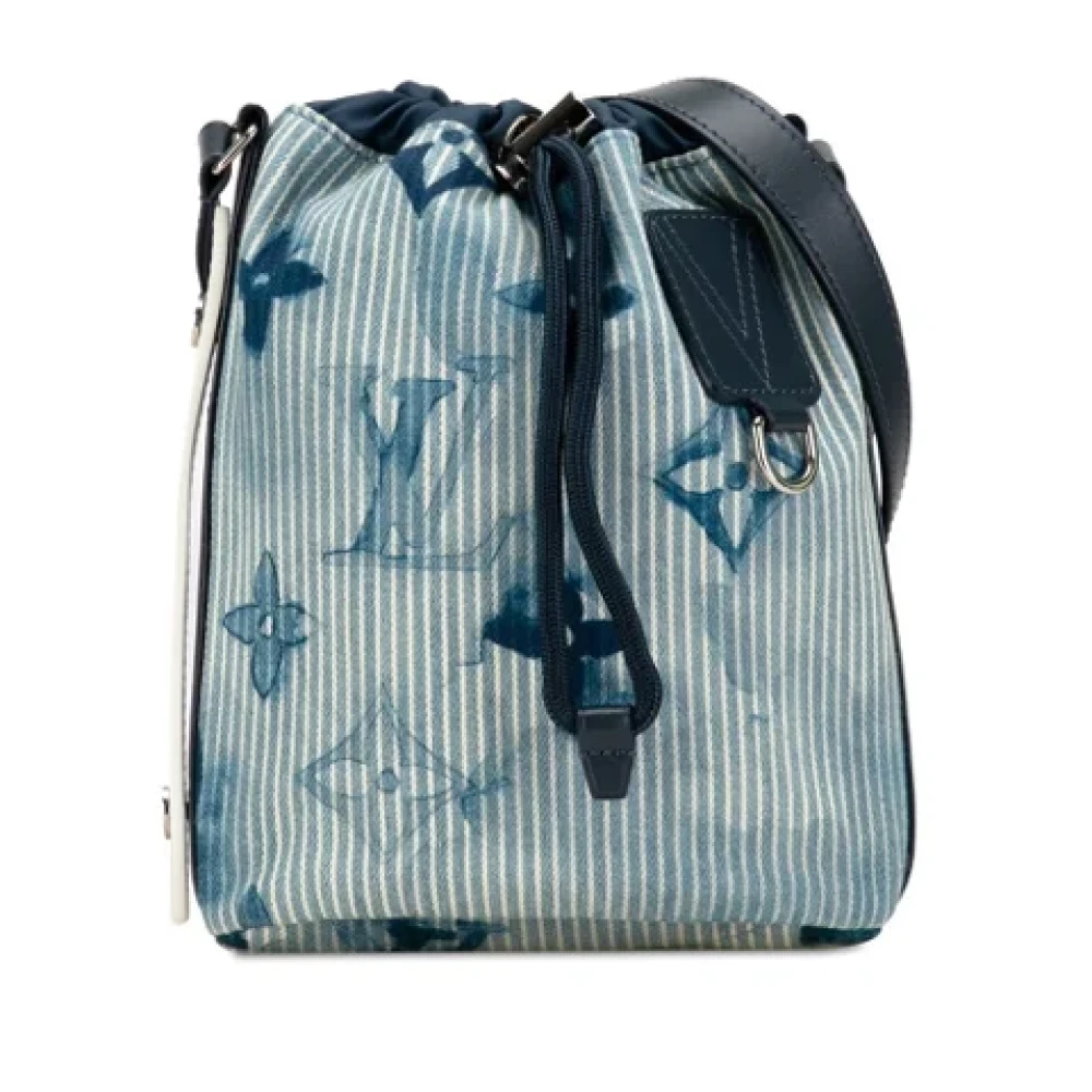Louis Vuitton Vintage Pre-owned Canvas louis-vuitton-bags Blue Dames