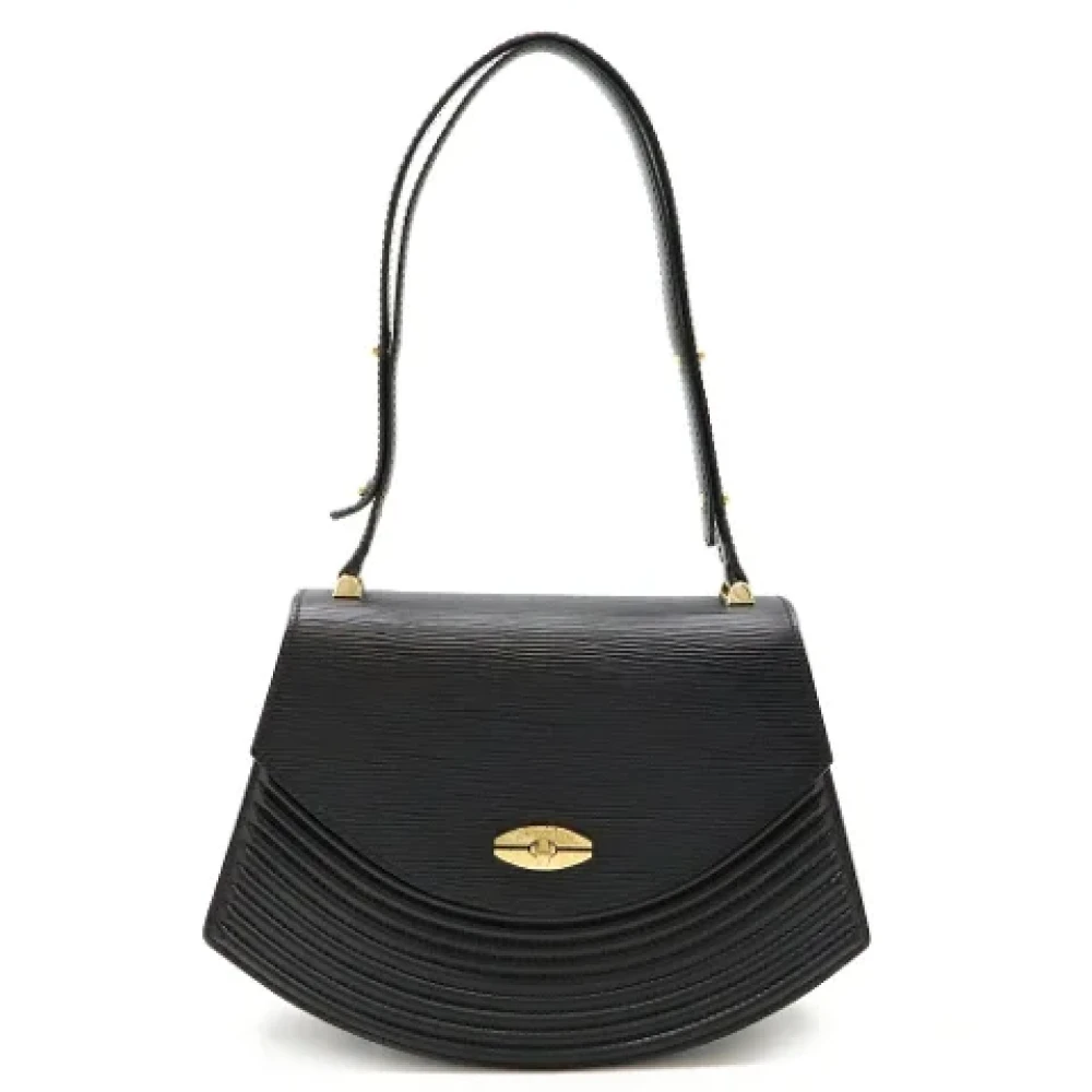 Louis Vuitton Vintage Pre-owned Leather handbags Black Dames