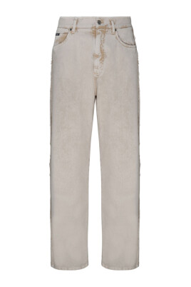beige-frayed-trim-wide-leg-jeans