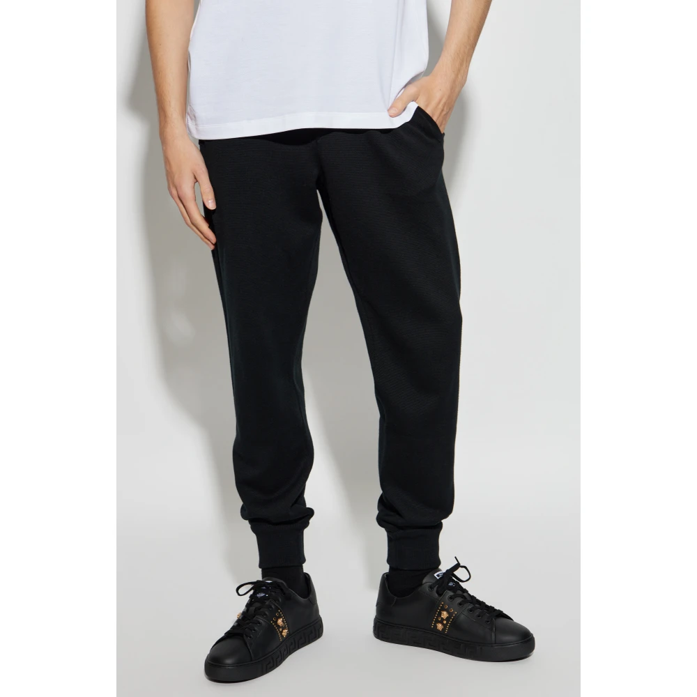 Versace Sweatpants Black Heren