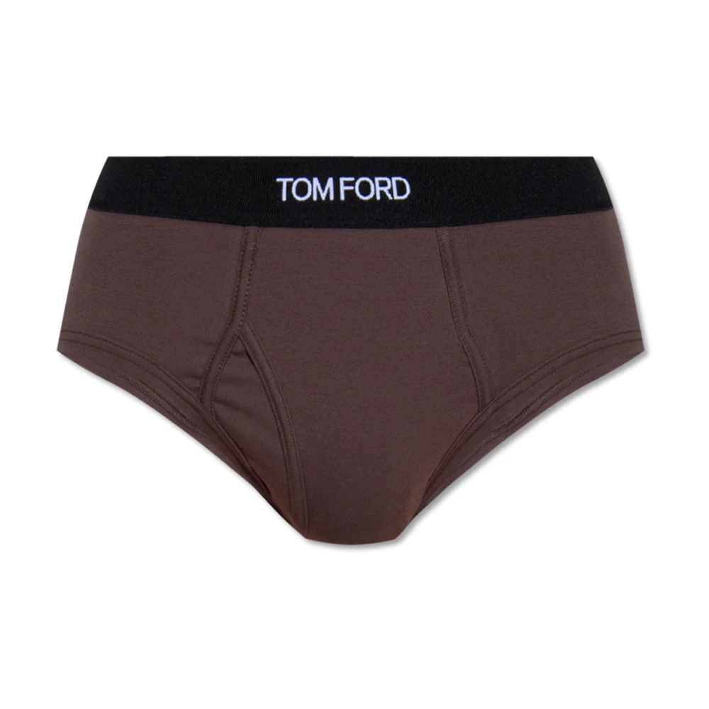 Tom Ford Uomo Marrone Mutande, M, New,