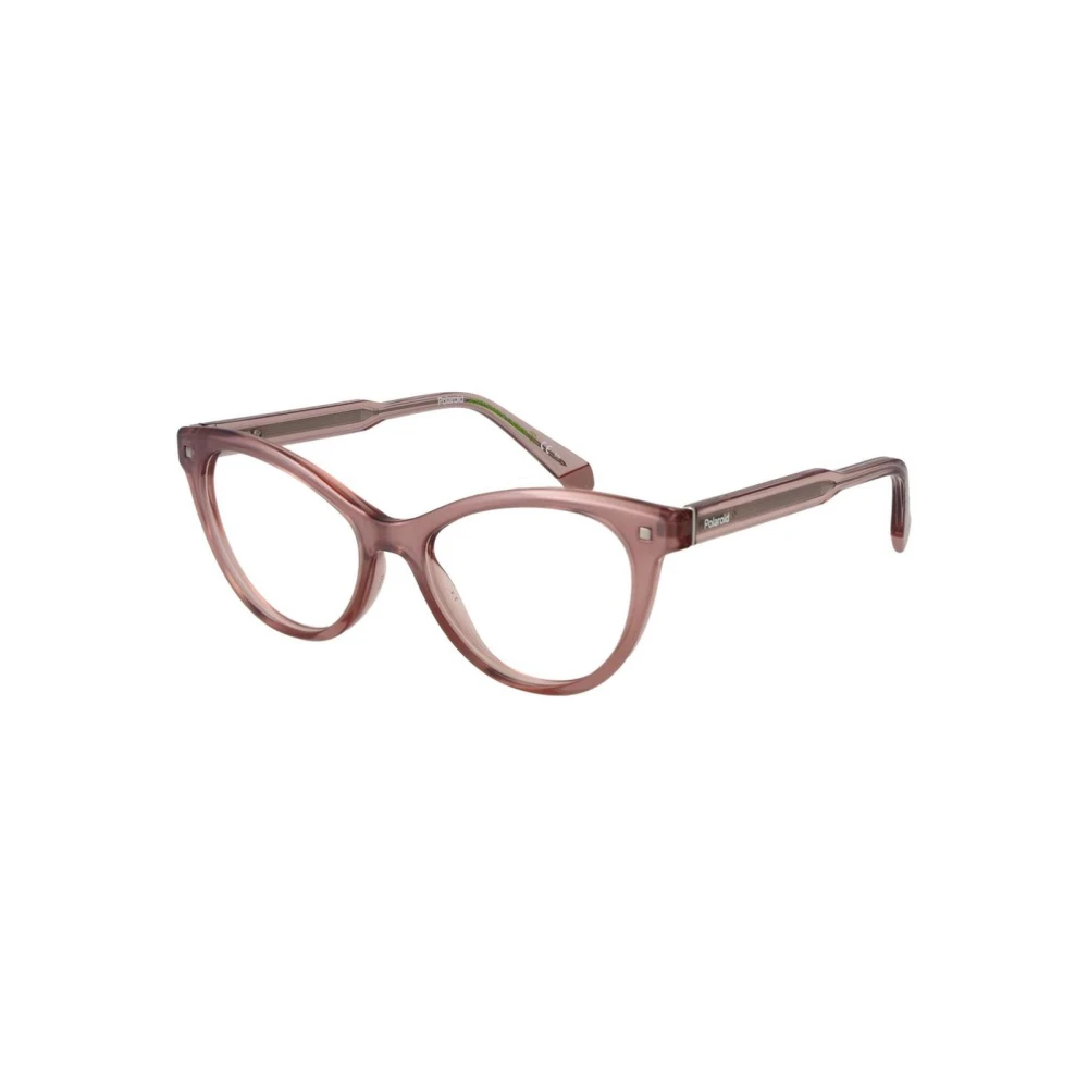 Polaroid Women's Pink Glasses, One Size, Cat Eye Optical Frames