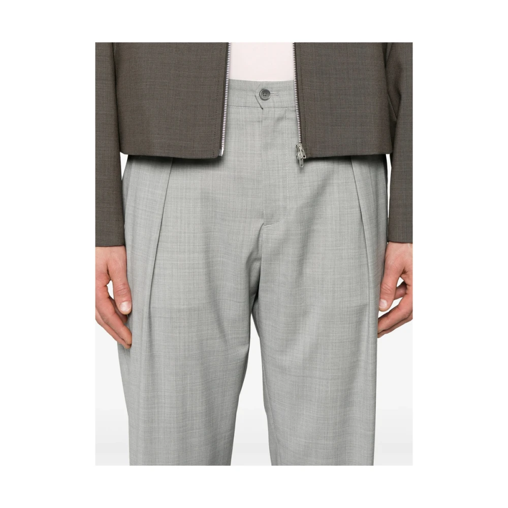 Briglia Slate Grey Elastische Taillebroek Gray Heren