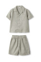 ensemble-robe-en-lin-gris-pour-bebes