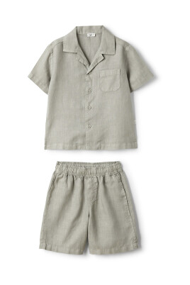 grey-linen-dress-set-for-babies
