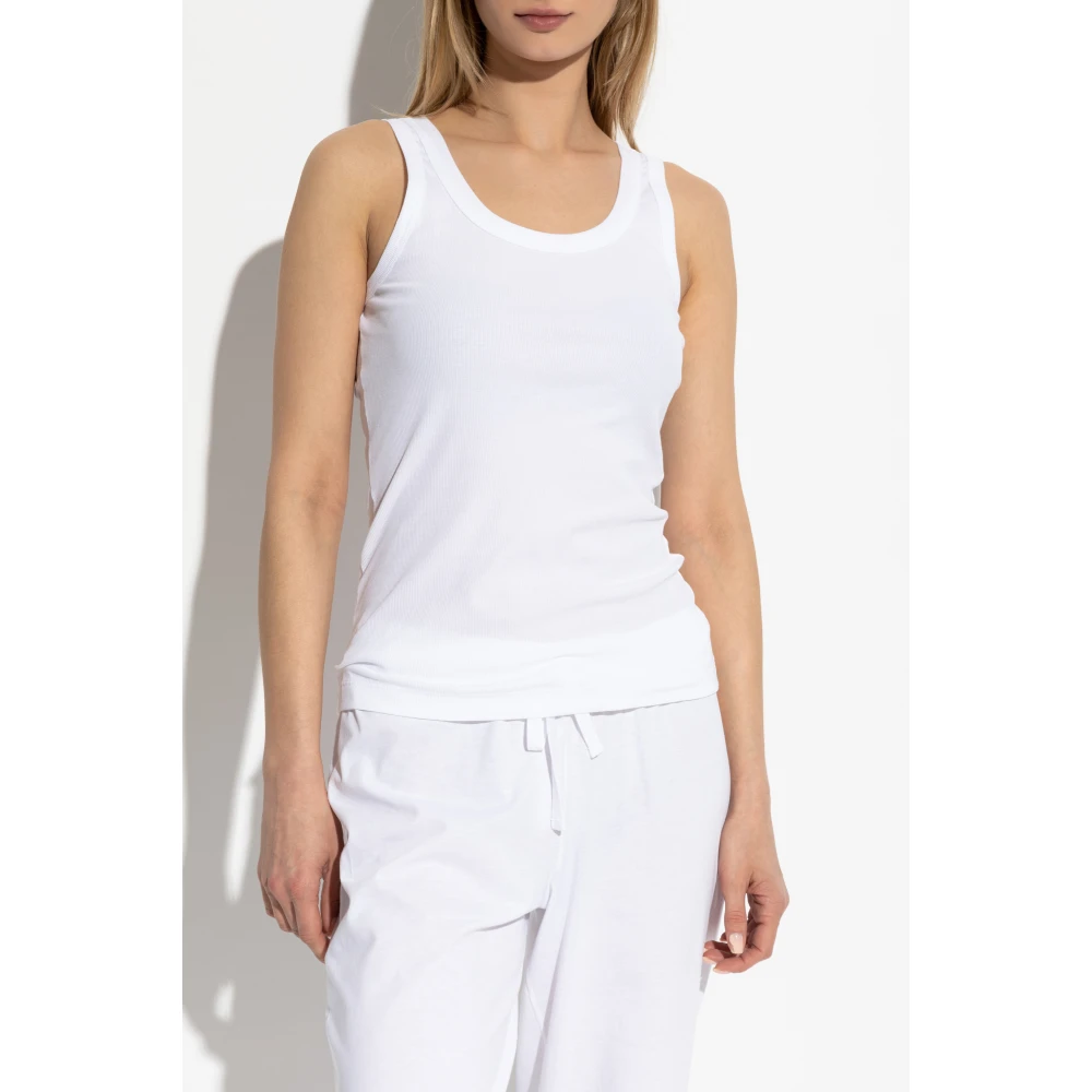 Hanro Top Sleep & Lounge White Dames