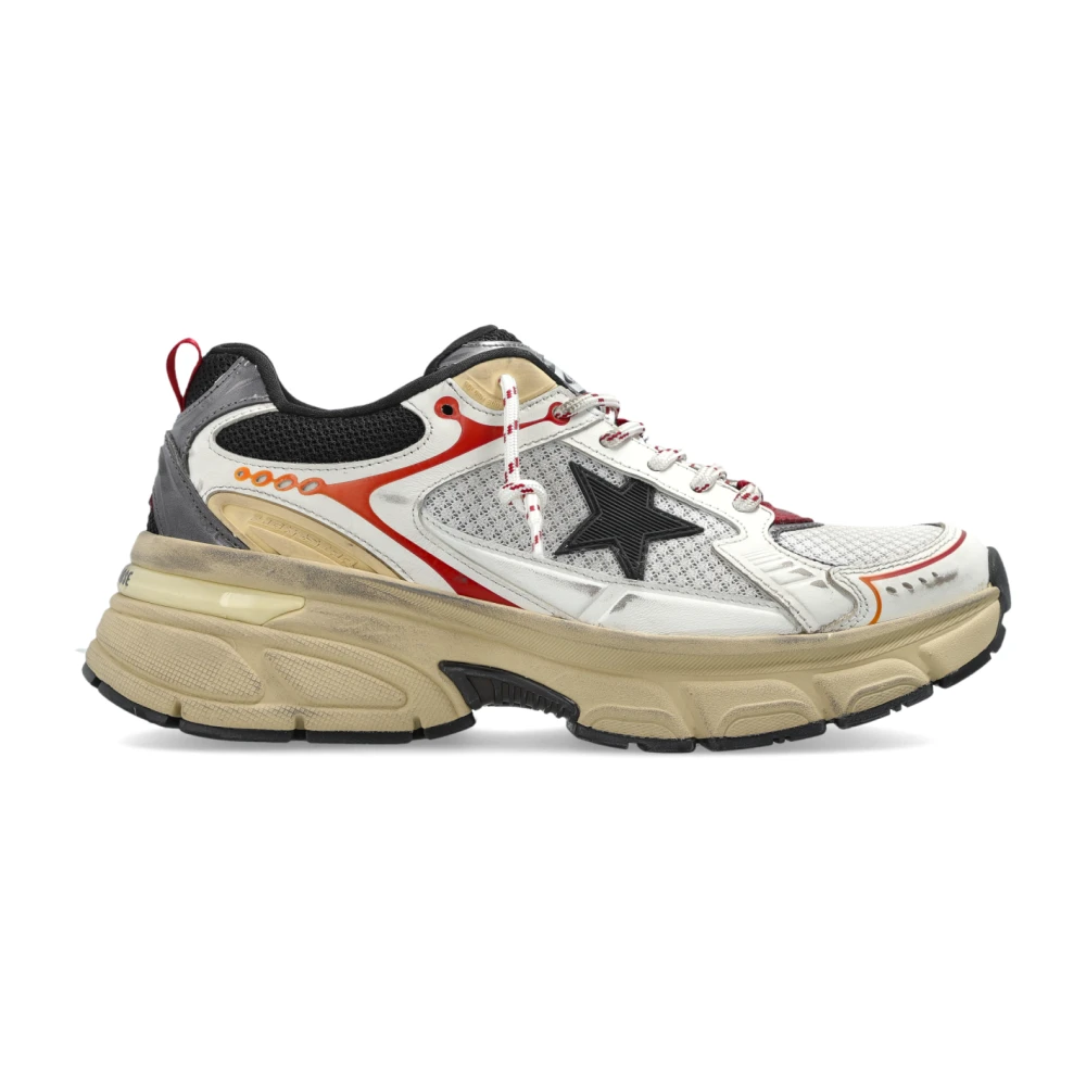 Golden Goose Lightstar Sports Shoes - Female - Sneakers - Beige - 8 Uk - Shoes
