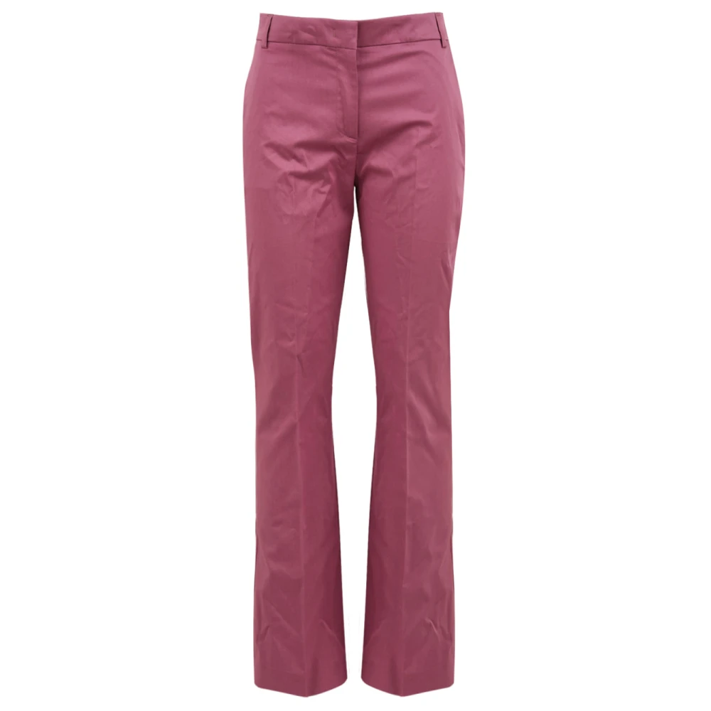 Drumohr Elegante Broek Purple Dames