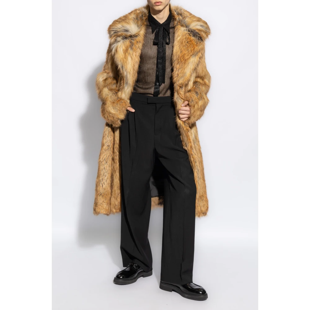 Dsquared2 Shirt met metallic draad Black Heren