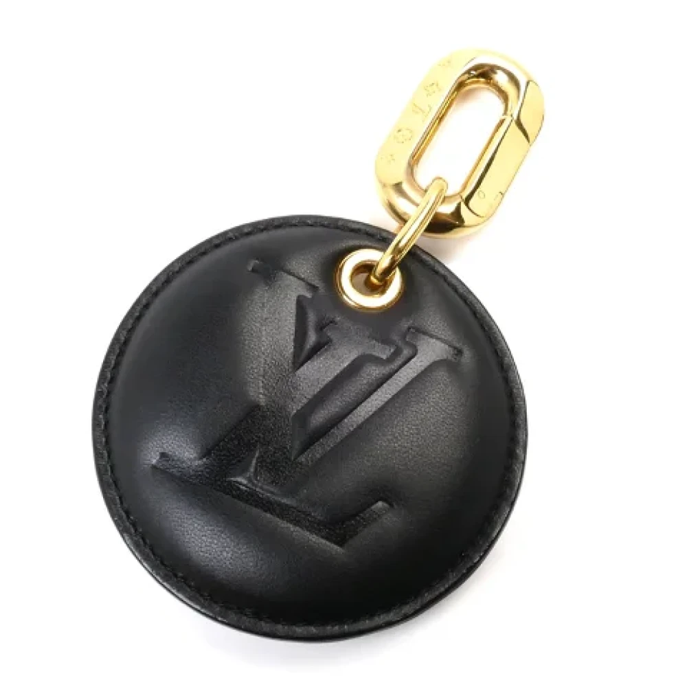 Louis Vuitton Vintage Pre-owned Leather home-office Black Dames