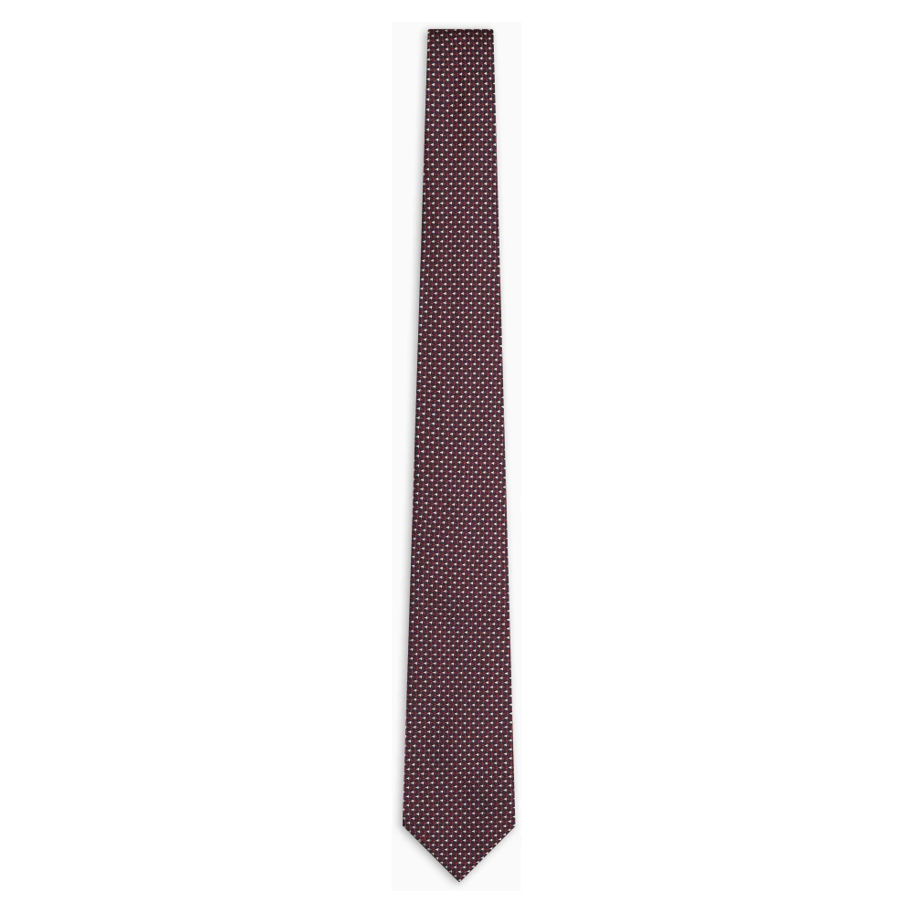 Emporio Armani Elegante Zijden Stropdassen Collectie Multicolor Heren