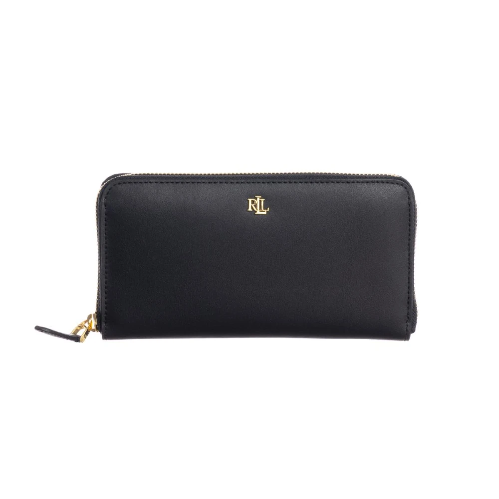 Ralph Lauren Women's Black Wallets & Cardholders, One Size, Card Holder Wallet
