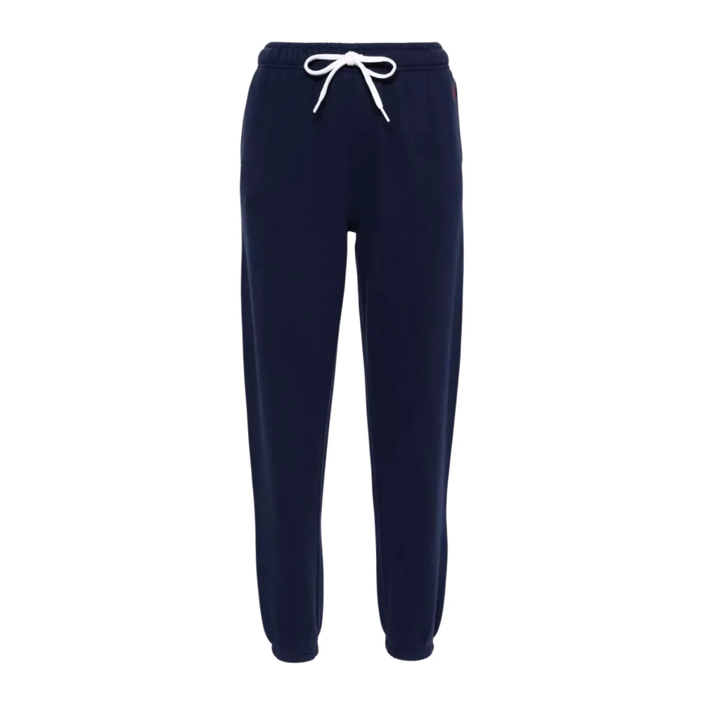 Ralph Lauren Navy joggingbroek met logo Blue Dames