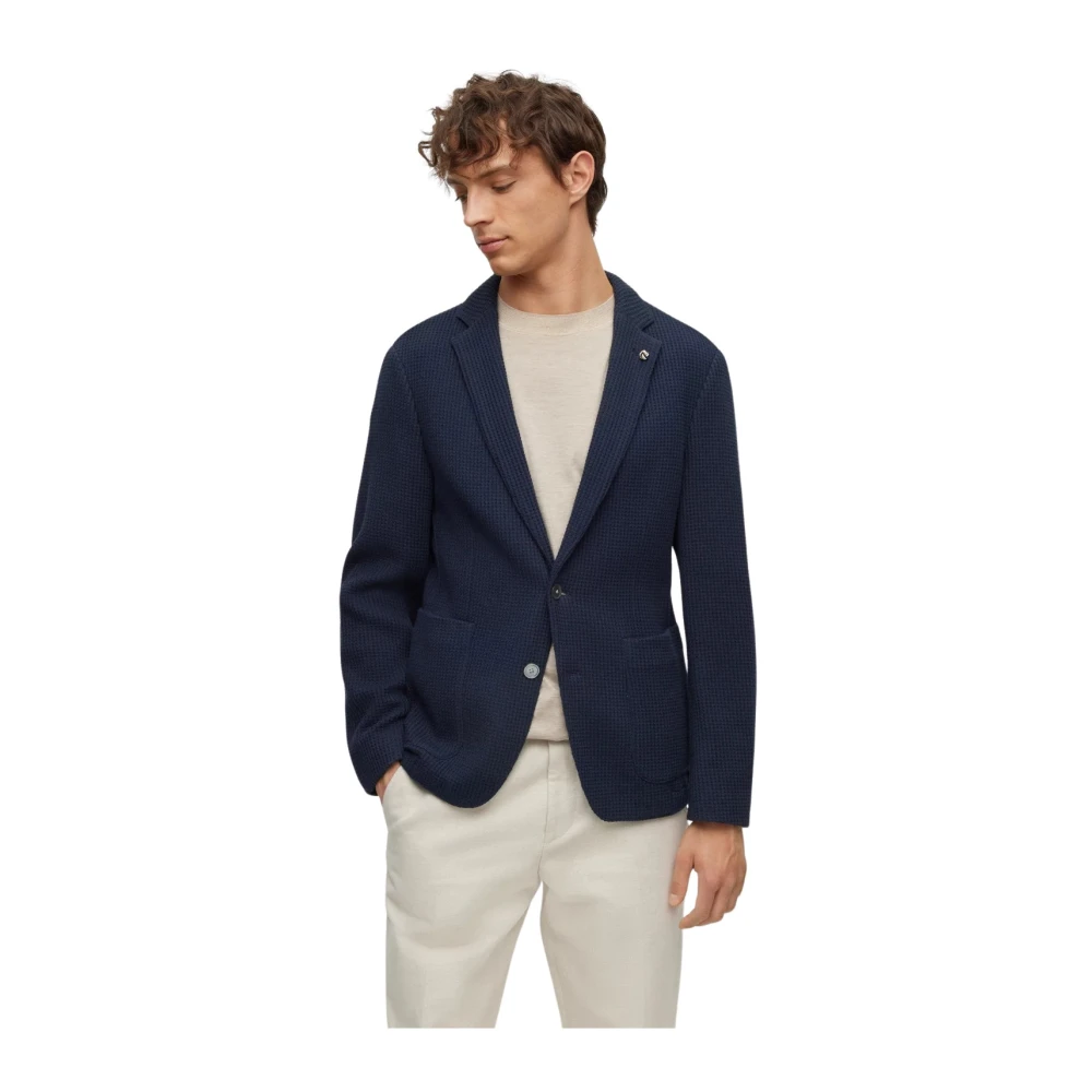 Hugo Boss Blazers Blue Heren