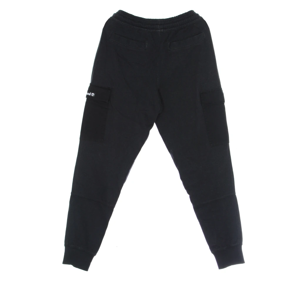 Timberland Cargo Sweatpants Lichtgewicht Trainingsbroek Black Heren