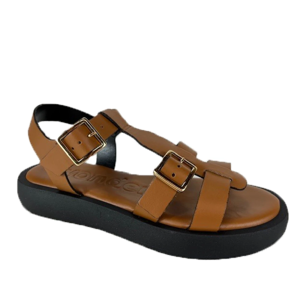 Shoes > Sandals > Flat Sandals - - Wonders - Modalova