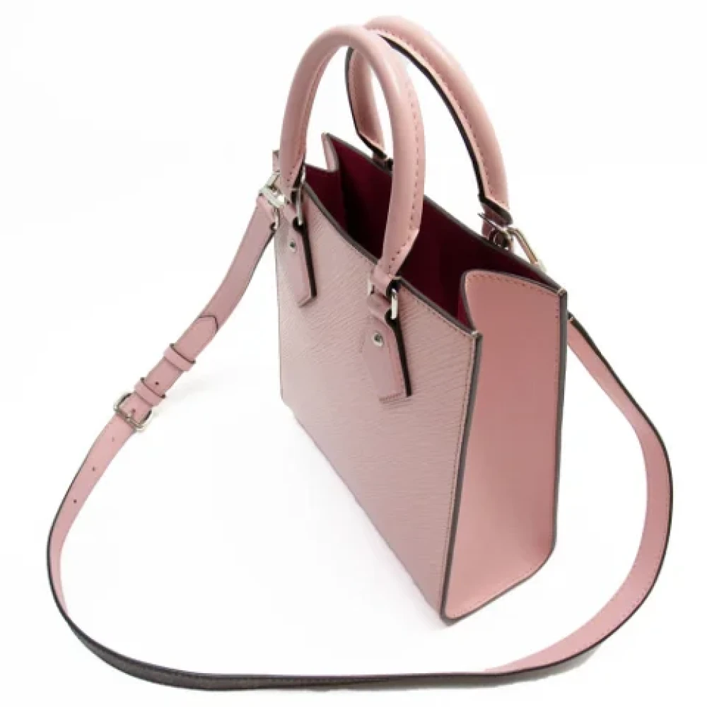 Louis Vuitton Vintage Pre-owned Leather handbags Pink Dames