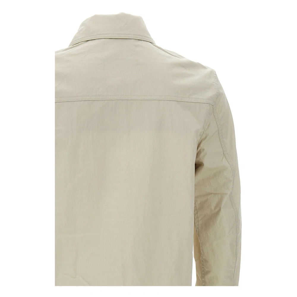 Belstaff Drome Overshirt White Heren