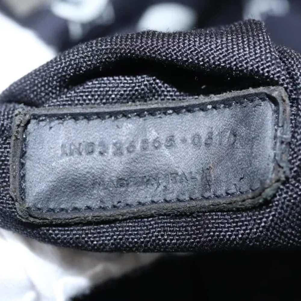 Saint Laurent Vintage Pre-owned Nylon backpacks Black Dames