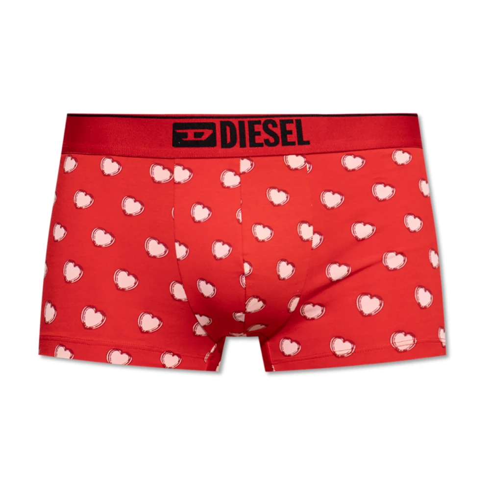 Diesel Boxershorts met print Damien Boxer-Shorts Red Heren