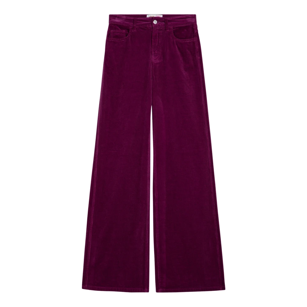 Department Five Wijde broek Purple Dames