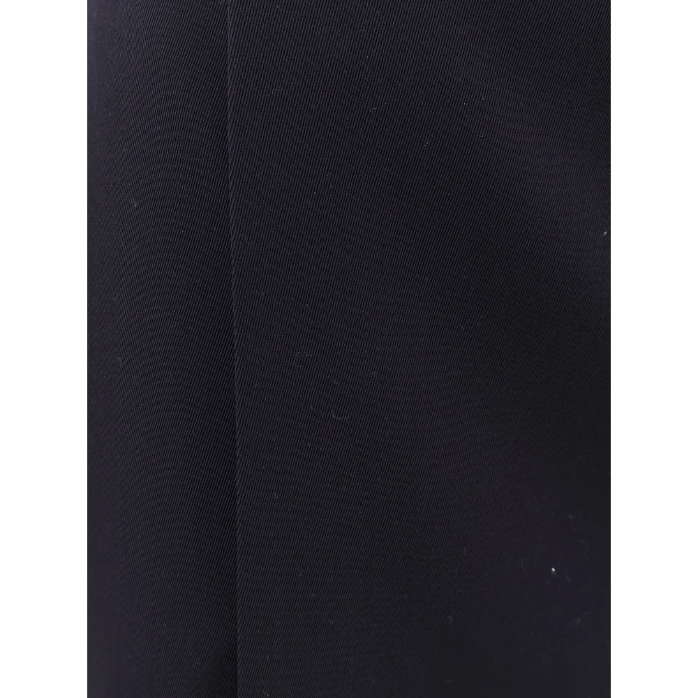 The Row Midi rok met wikkel sluiting knopen Blue Dames