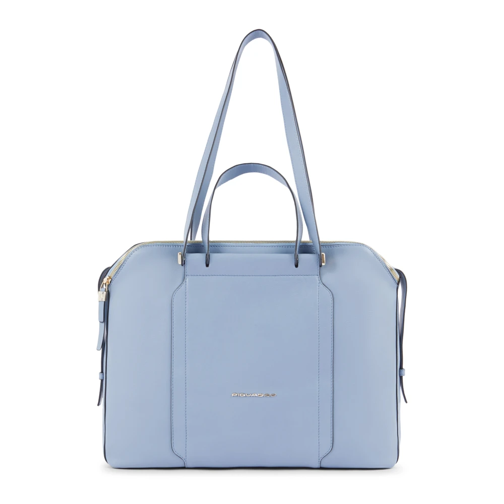 Piquadro Damen Blau Circle Aktentasche 14" Laptoptasche