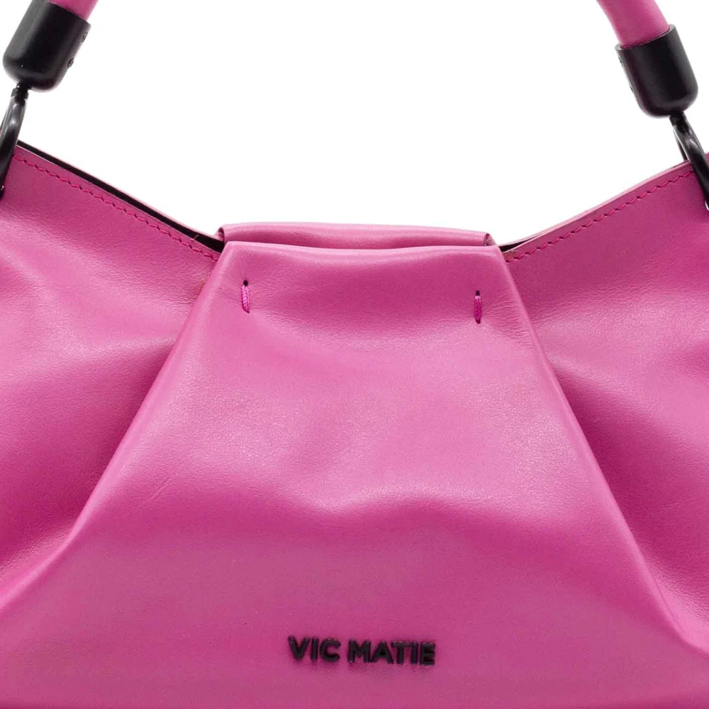 Vic Matié Roze Baguette Stijl Handtas Pink Dames