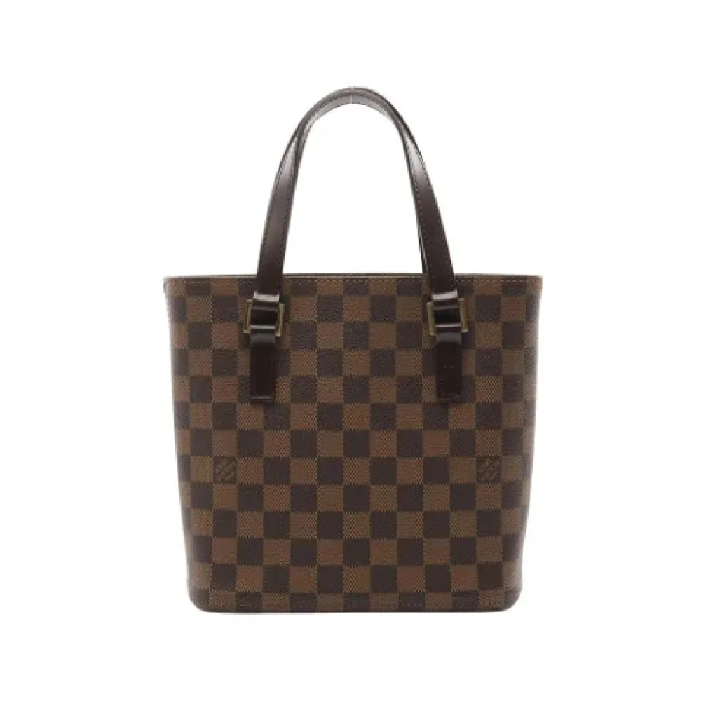 Louis Vuitton Vintage Pre-owned Canvas handbags Brown Dames