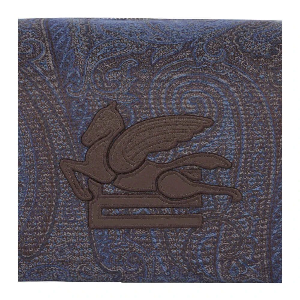 ETRO Blauwe Clutch Tas Ss25 Blue Heren