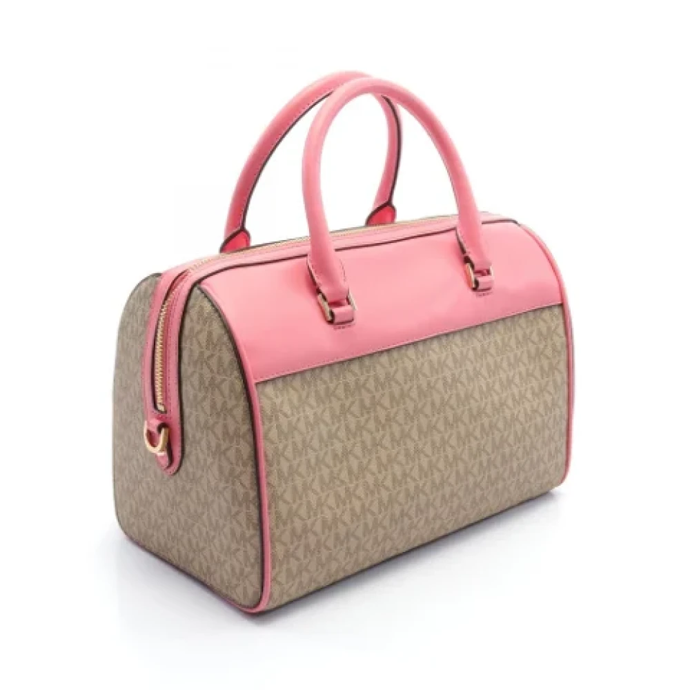 Michael Kors Pre-owned Canvas handbags Pink Dames