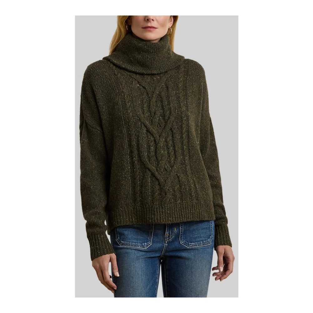 Ralph Lauren Turtleneck Trui Green Dames