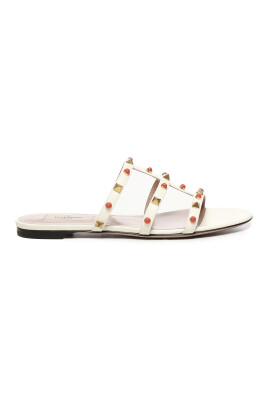 white-leather-sandals-round-toe