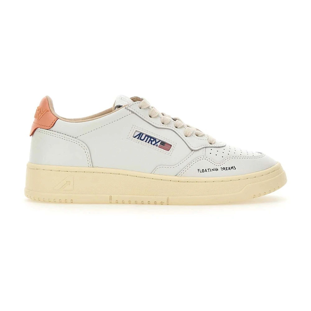 Autry Women's White Sneakers, 7 Uk, Medalist Low