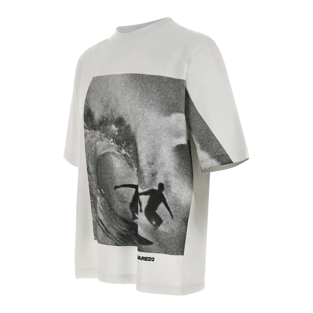 Dsquared2 Wit Stijlvol Shirt White Heren