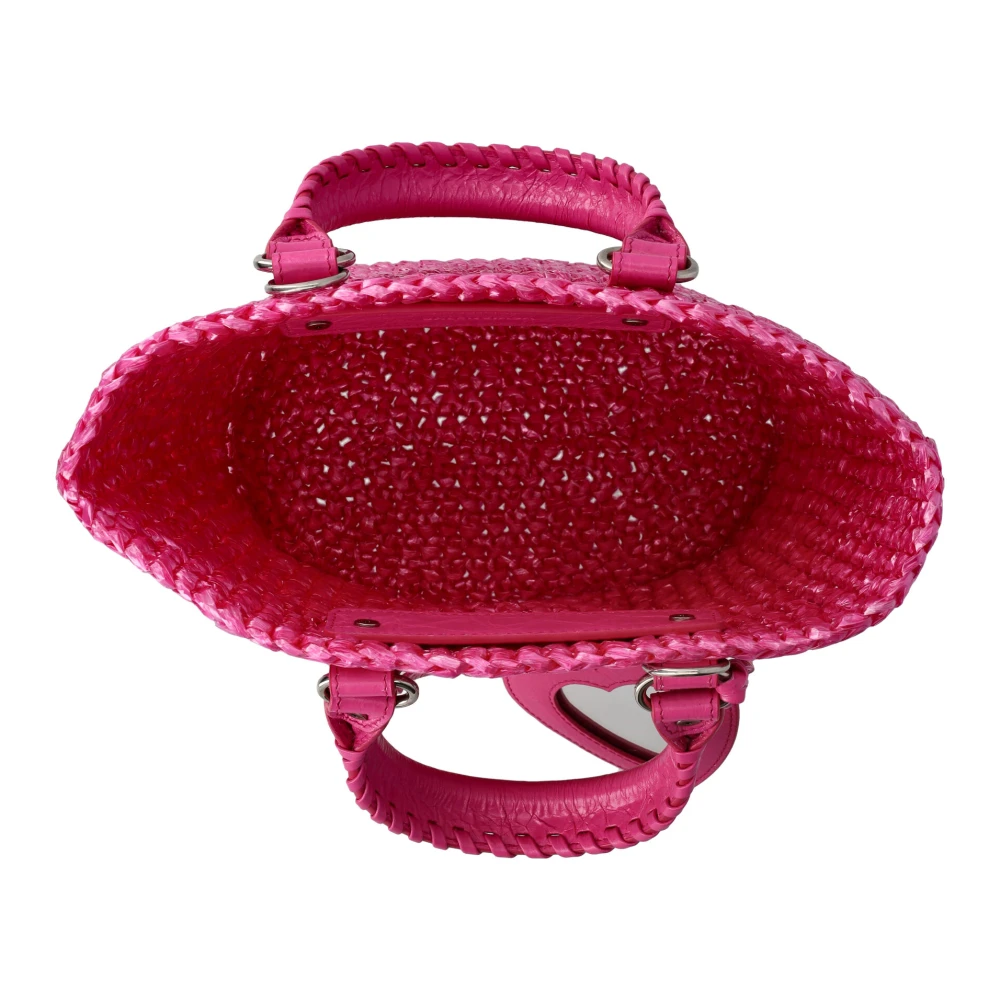 Balenciaga Roze Handtas met Dubbele Handvatten Pink Dames