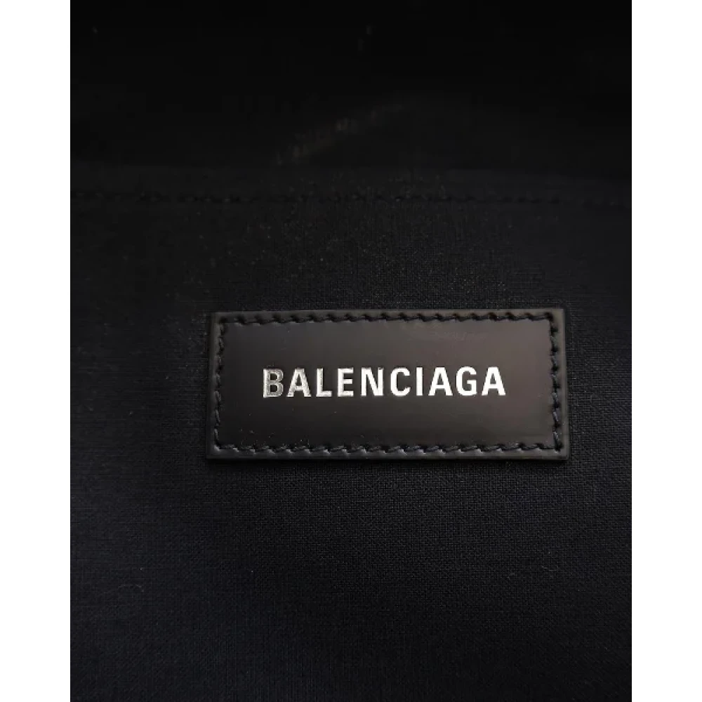 Balenciaga Vintage Pre-owned Cotton balenciaga-bags Blue Dames