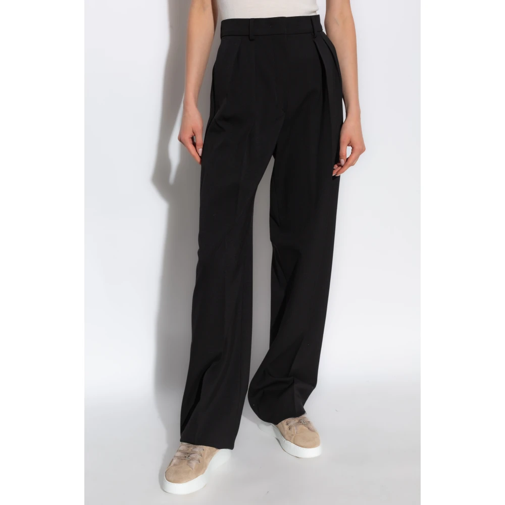 SPORTMAX Wollen broek Black Dames