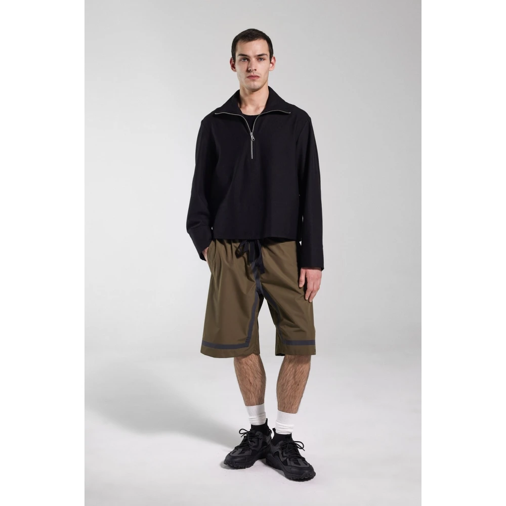 Stutterheim Reflecterende Dash Shorts Green Heren