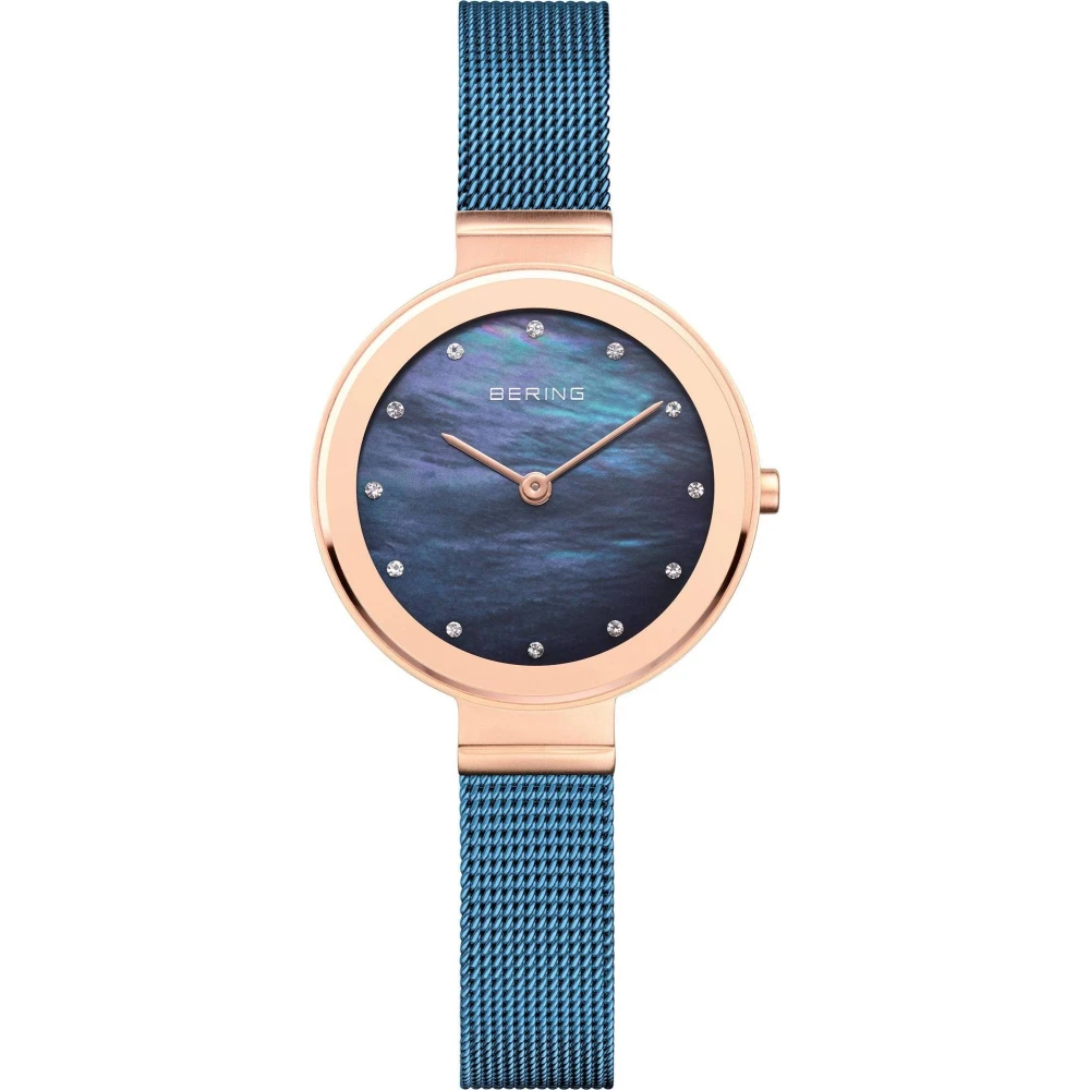 Bering Women's Blue Classic Watch - Watches - One Size - Accessories