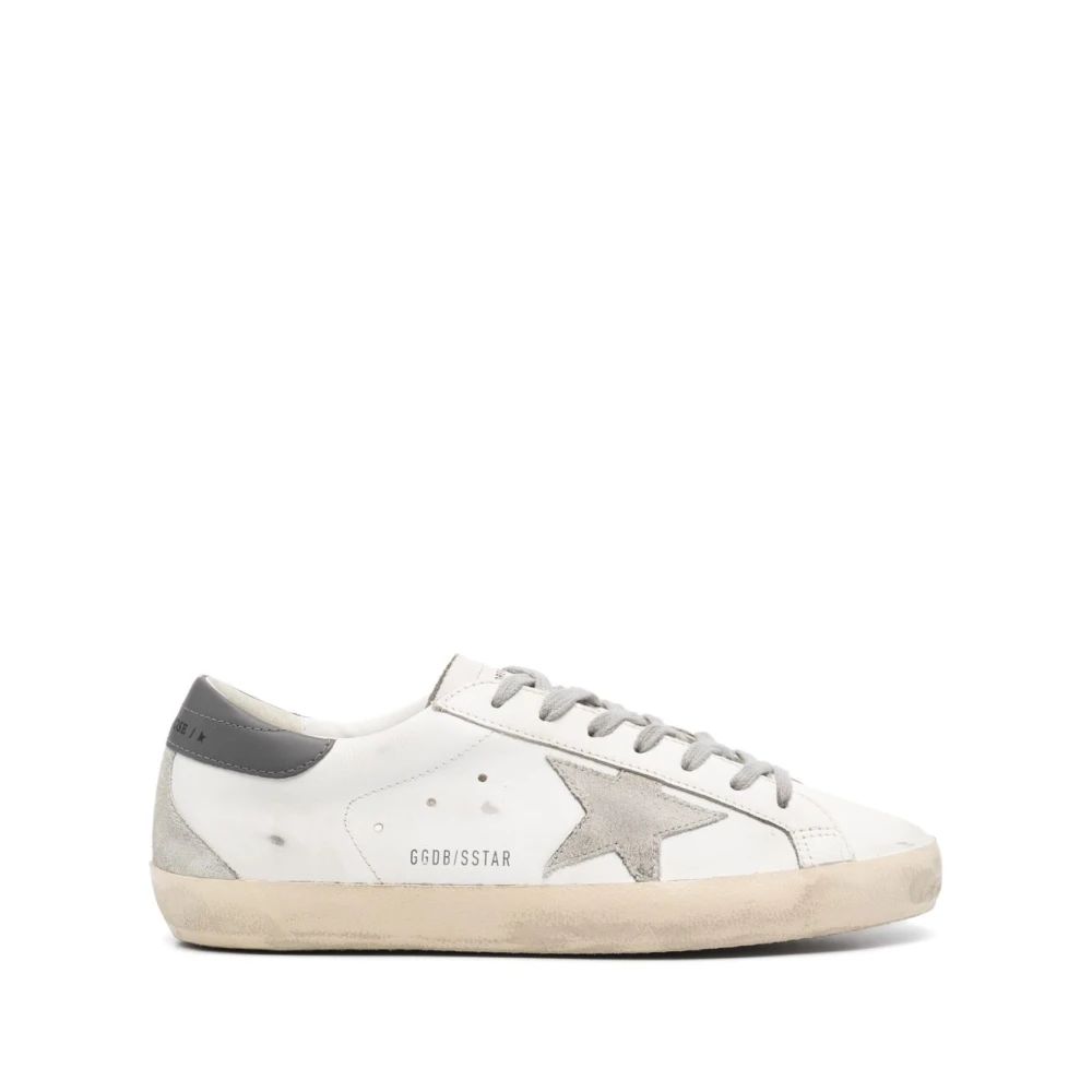 Golden Goose White Sneakers, Male, 5 Uk, Super-Star Trainers