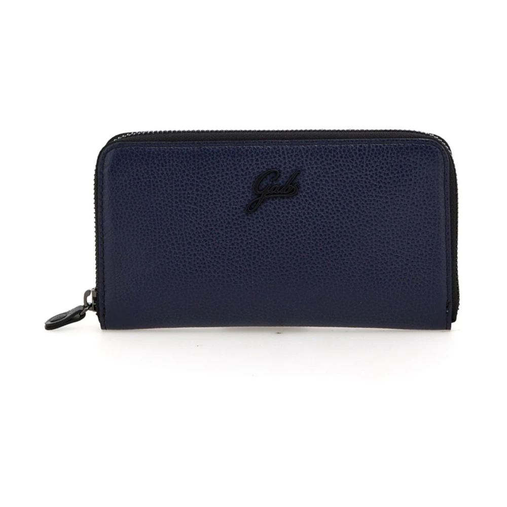 Gabs Women's Blue Wallets & Cardholders, One Size, Leather Wallet With Zipper Compartment
