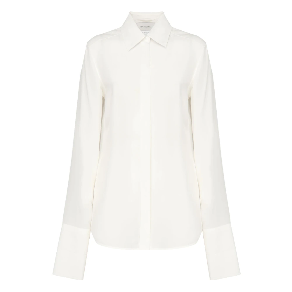 SPORTMAX Witte Gemona Shirt voor Vrouwen White Dames