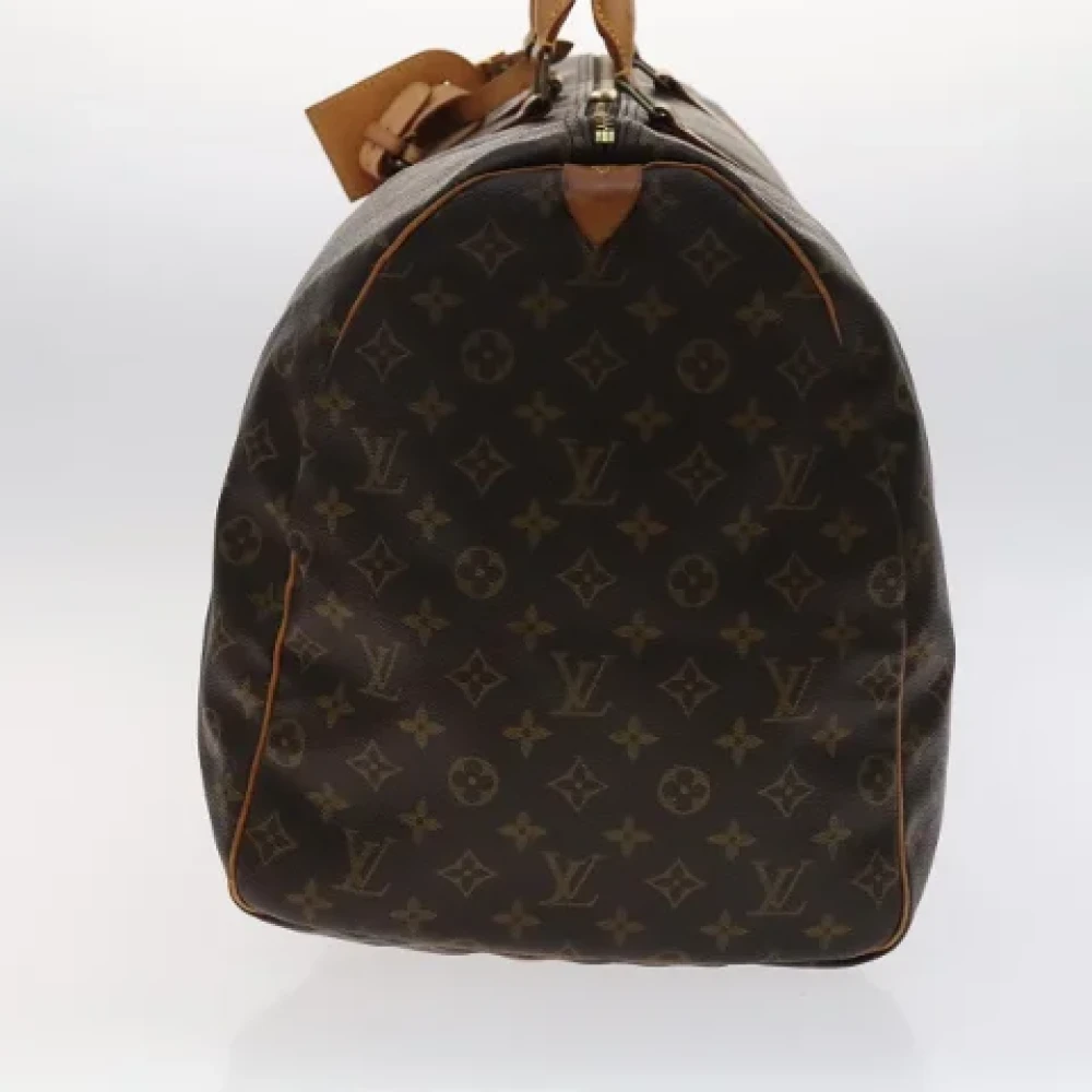 Louis Vuitton Vintage Pre-owned Canvas travel-bags Brown Dames