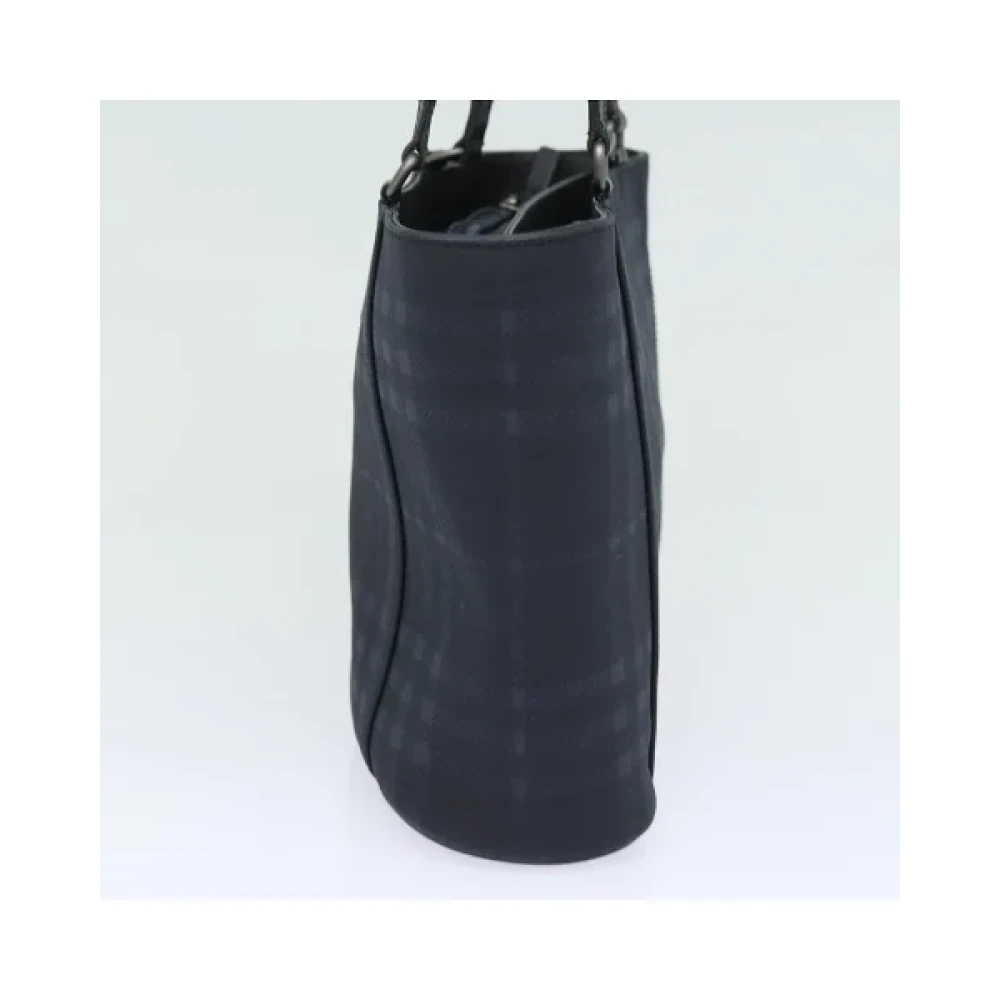 Burberry Vintage Pre-owned Leather shoulder-bags Black Dames