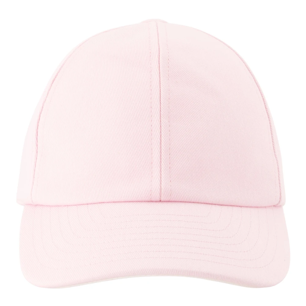 Courrèges Pink Hats & Caps, Male, M, Signature Ac Cotton Cap