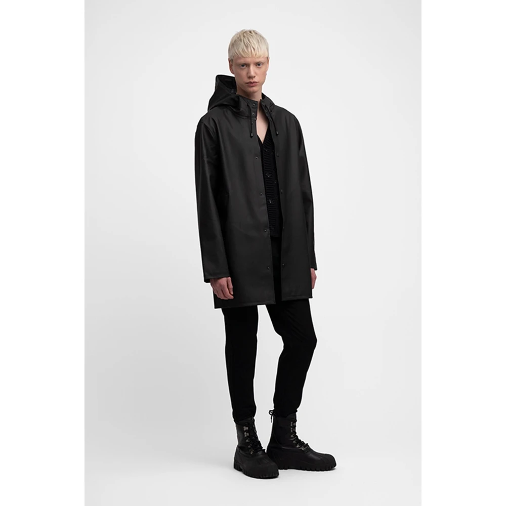 Stutterheim Stijlvol Waterdicht Regenjas Black Heren