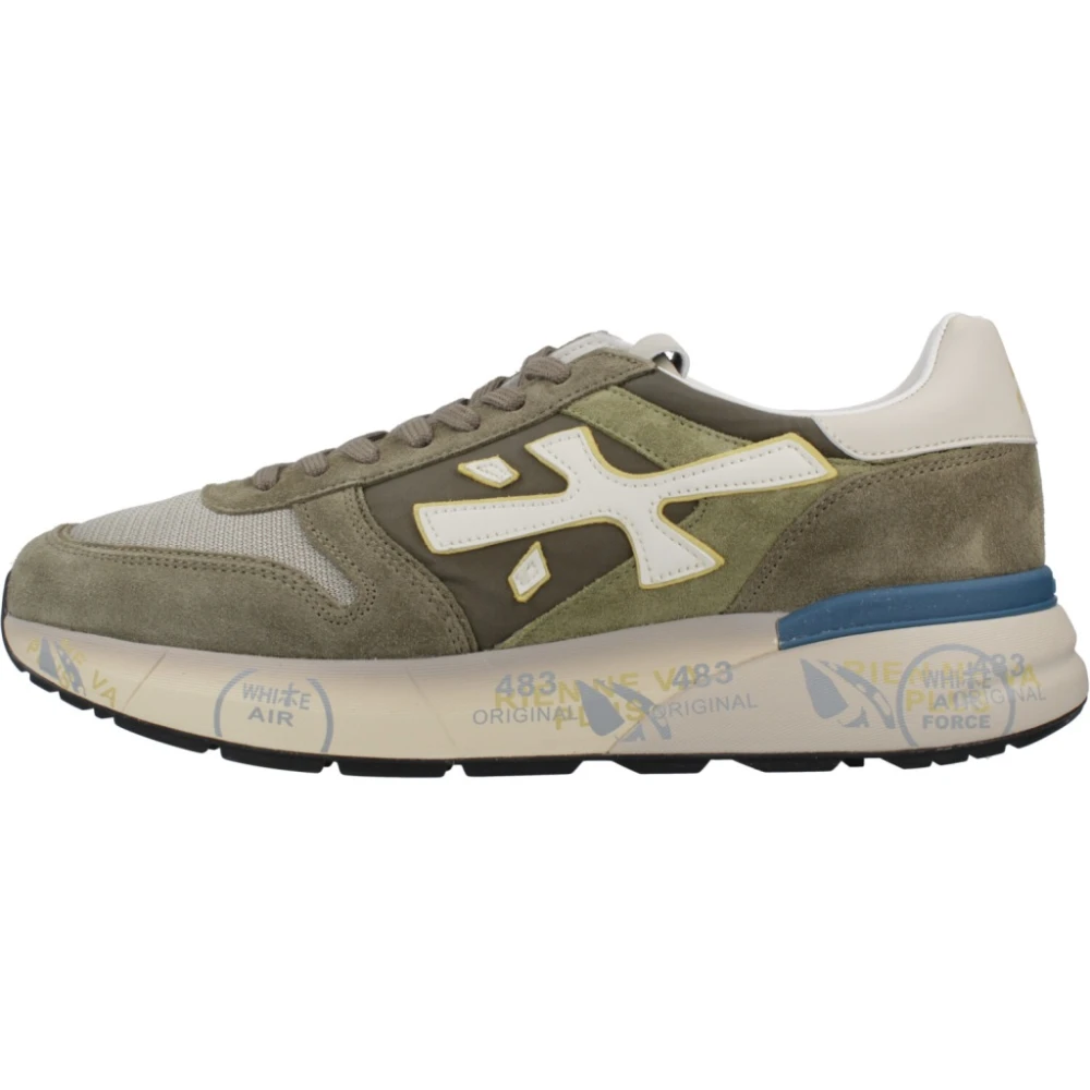 Premiata Men's Multicolor Sneakers, 8 Uk, Mick 8086 Deportivo