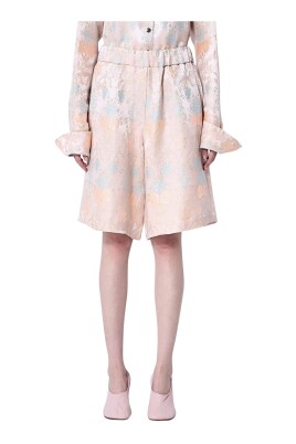 blommig-jacquard-dragsko-shorts