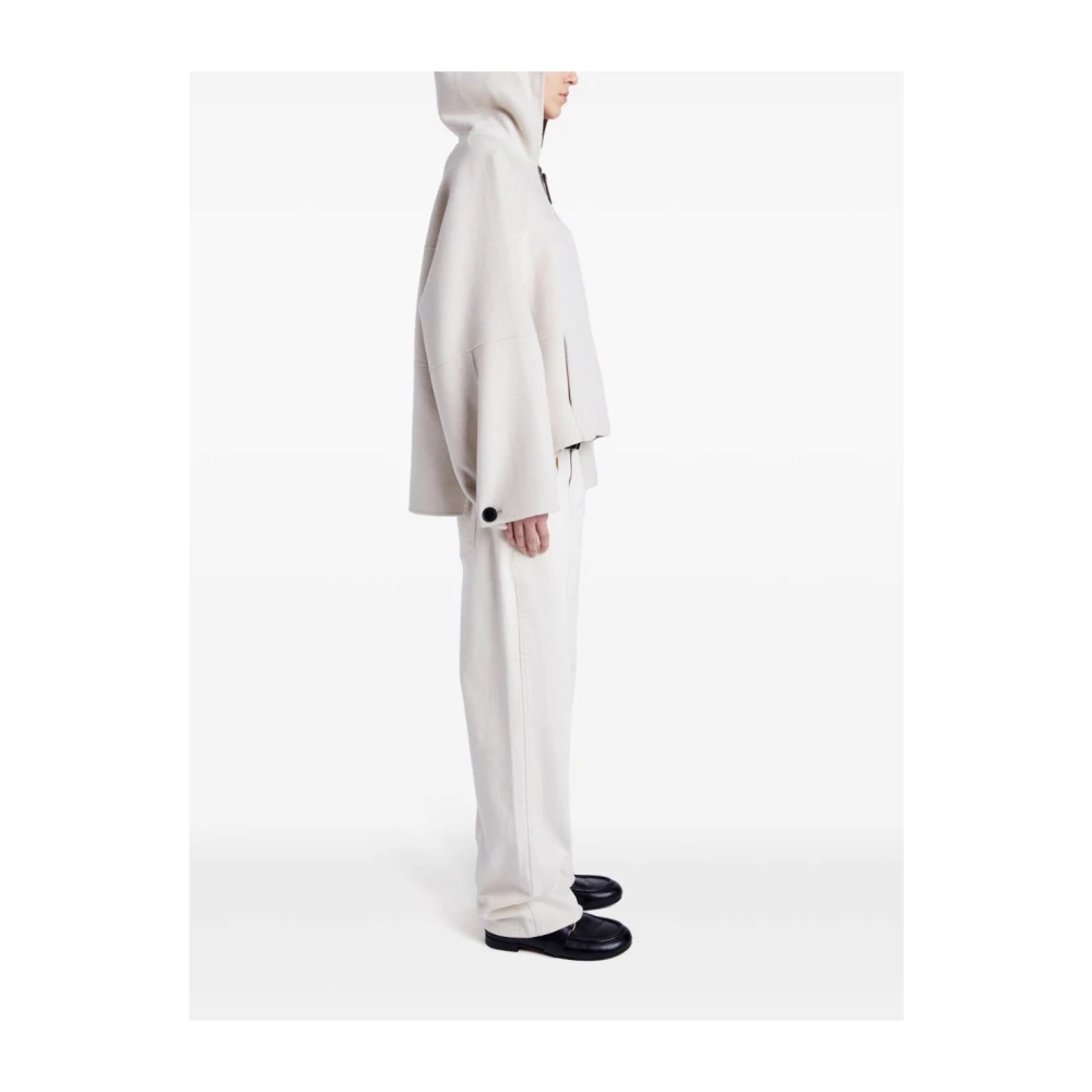 Proenza Schouler Witte Hoodie Isaac White Dames